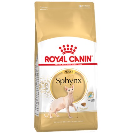 Royal Canin Adult Sphynx сухой корм для кошек сфинксов 400 гр. 